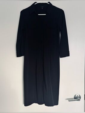 Talbots Jersey Knit Shirt Dress